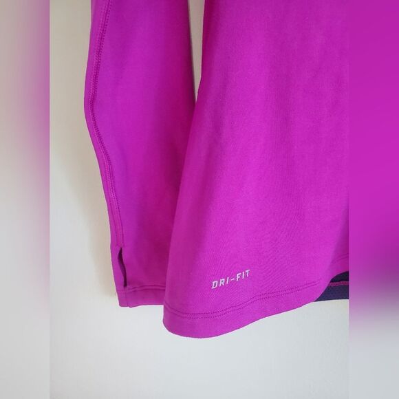 Nike pro combat dri fit compression quarter zip up size large - Picture 2 of 11